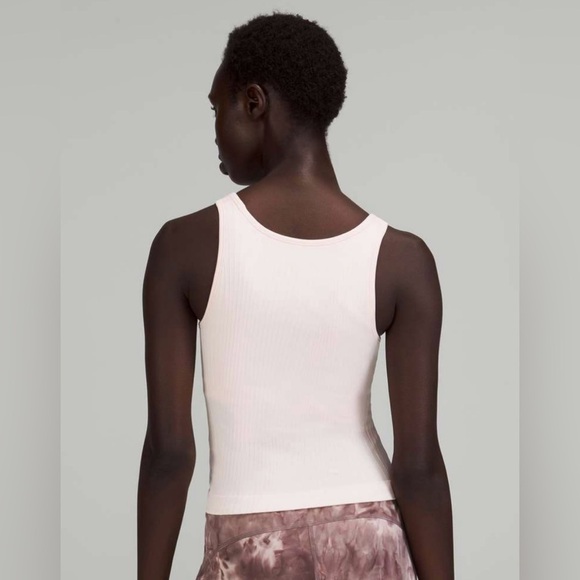 Lululemon Athletica “Ebb to Street” Medium Support Cropped Athletic Tank SIZE 10 - Picture 4 of 8